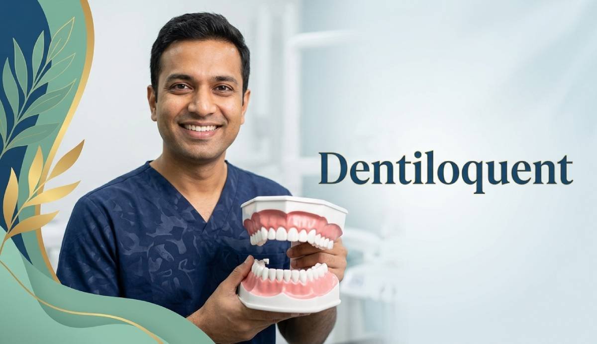 Dentiloquent