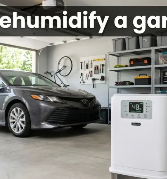 Dehumidify a Garage