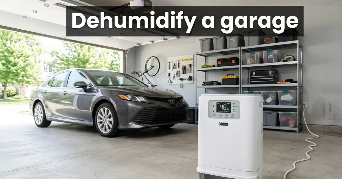 Dehumidify a Garage